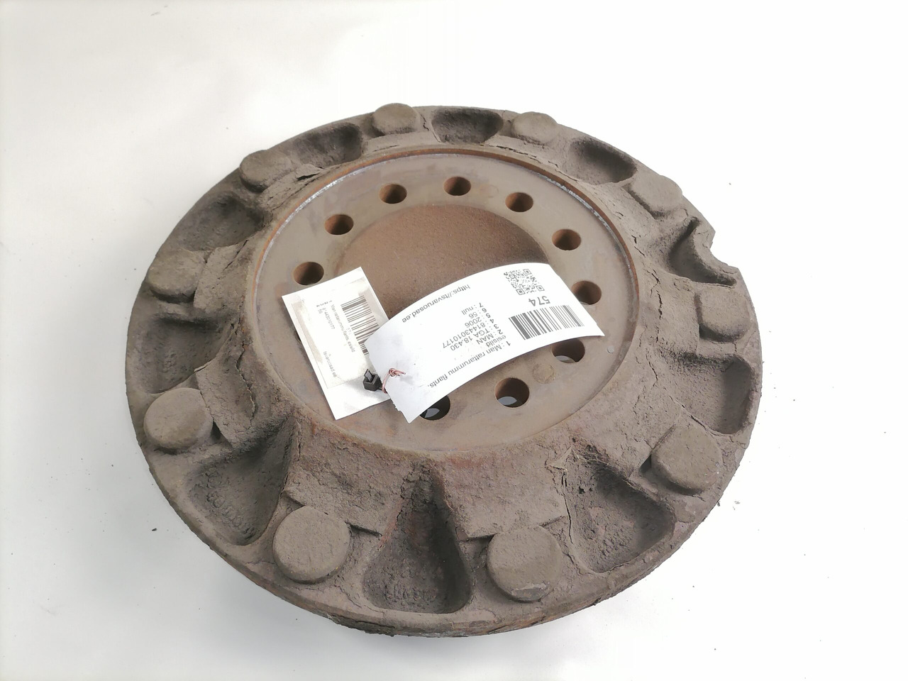 MAN Rattarummu flants, esisild 81443010177 - Moyeu pour Camion: photos 1 MAN Rattarummu flants, esisild 81443010177 - Moyeu pour Camion: photos 1