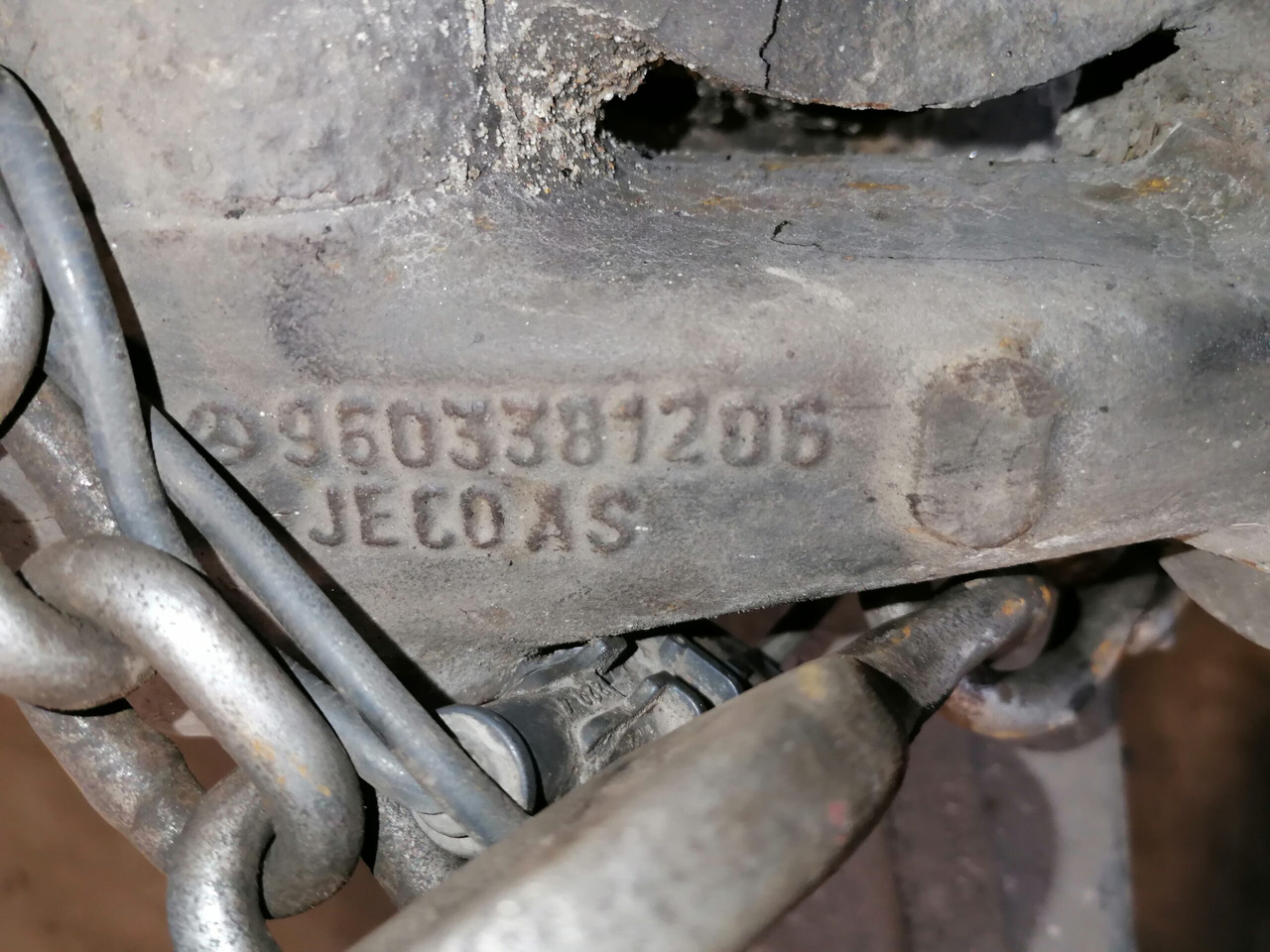 Essieu avant pour Camion Mercedes-Benz Esisilla tala A9603310501: photos 12