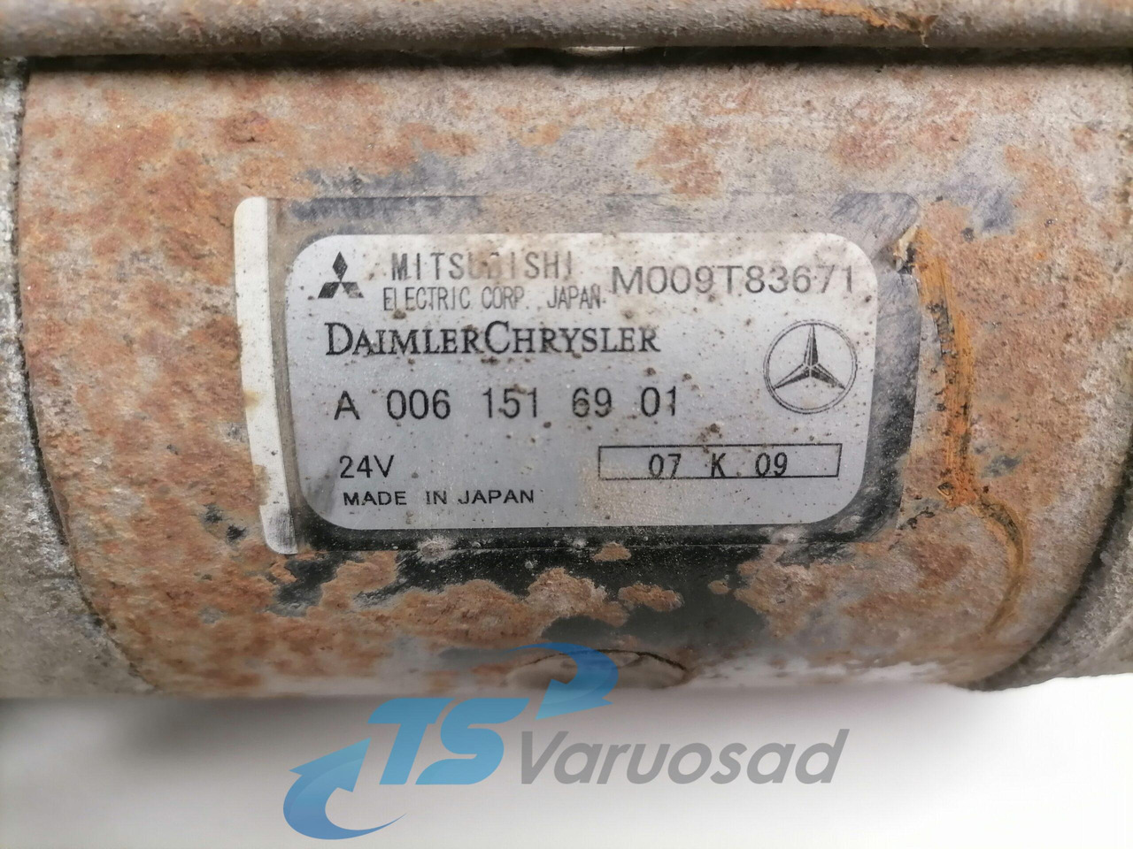 Mercedes-Benz Starter A0061516901 - Démarreur pour Camion: photos 3 Mercedes-Benz Starter A0061516901 - Démarreur pour Camion: photos 3