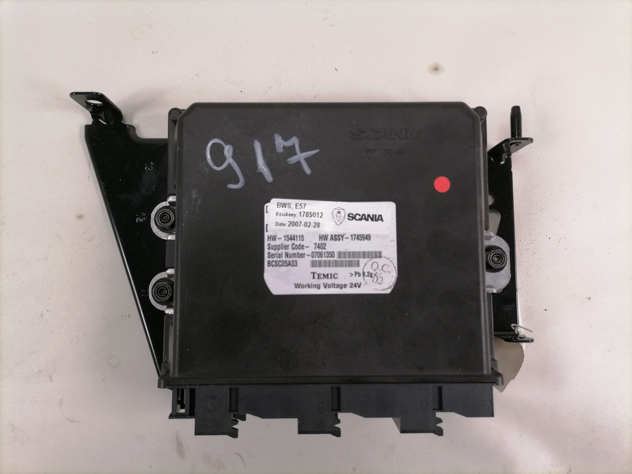 Scania Ecu, BWS 1785012 - Bloc de gestion pour Camion: photos 2 Scania Ecu, BWS 1785012 - Bloc de gestion pour Camion: photos 2