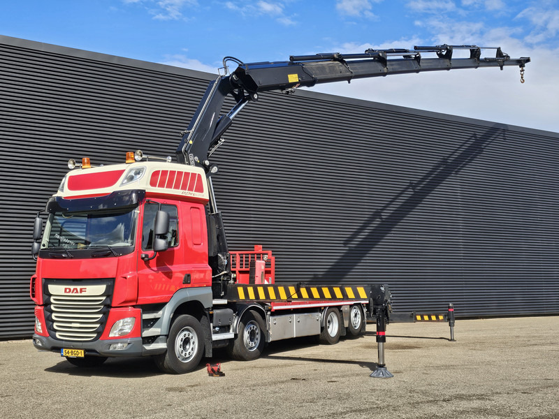 DAF CF 460 8x2/6 / FASSI 82 t/m CRANE / KRAN - 18.3 mtr - Camion grue: photos 1 DAF CF 460 8x2/6 / FASSI 82 t/m CRANE / KRAN - 18.3 mtr - Camion grue: photos 1