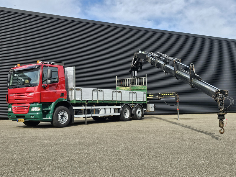 DAF CF 85.410 6x2 / HIAB 35 t/m crane / kran + REMOTE - Camion plateau, Camion grue: photos 4 DAF CF 85.410 6x2 / HIAB 35 t/m crane / kran + REMOTE - Camion plateau, Camion grue: photos 4