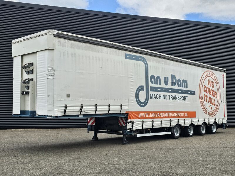 ES-GE 4STL48 / 4 AXLE / SLIDING ROOF / EXPANDABLE / LIFT ROOF - Semi-remorque surbaissé: photos 1 ES-GE 4STL48 / 4 AXLE / SLIDING ROOF / EXPANDABLE / LIFT ROOF - Semi-remorque surbaissé: photos 1