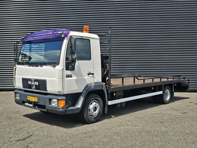 MAN 12 L / OPRIJ - MACHINE TRANSPORT / 7140 kg LOAD CAPACITY - Remorqueuse: photos 1 MAN 12 L / OPRIJ - MACHINE TRANSPORT / 7140 kg LOAD CAPACITY - Remorqueuse: photos 1