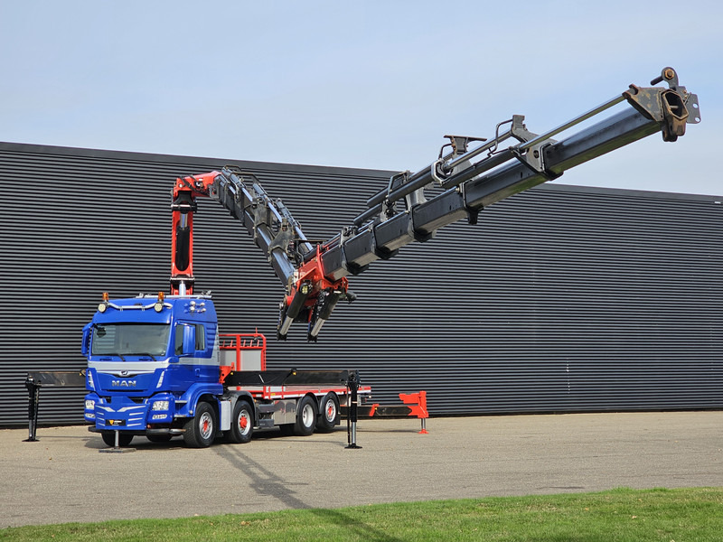 MAN TGS 35.500 8x4-6 / PALFINGER 92 t/m CRANE +JIB - Camion grue: photos 3 MAN TGS 35.500 8x4-6 / PALFINGER 92 t/m CRANE +JIB - Camion grue: photos 3