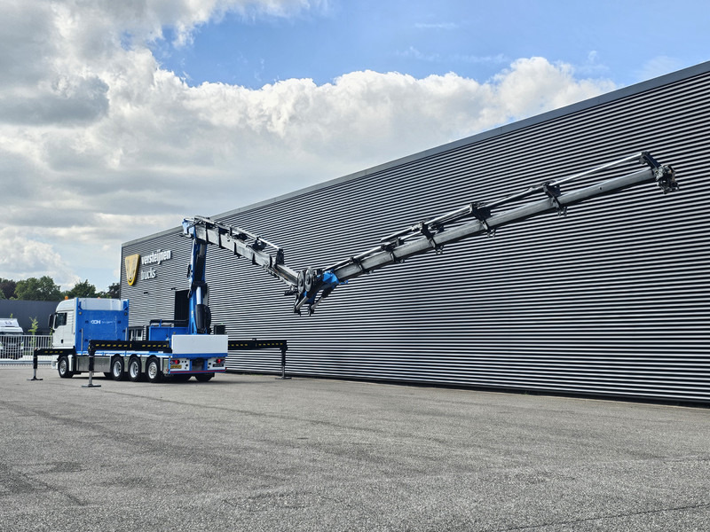 MAN TGX 35.480 8x4-4 / HMF 85 t/m + JIB / WINCH - Camion grue: photos 3 MAN TGX 35.480 8x4-4 / HMF 85 t/m + JIB / WINCH - Camion grue: photos 3