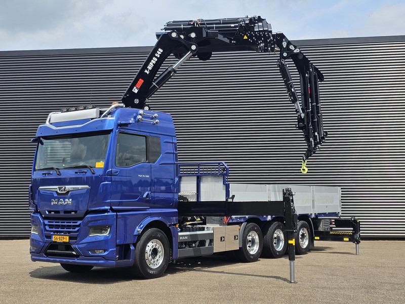 MAN TGX 35.580 / 8x4-4 / HIAB 50TM CRANE+ JIB - Camion grue: photos 4 MAN TGX 35.580 / 8x4-4 / HIAB 50TM CRANE+ JIB - Camion grue: photos 4