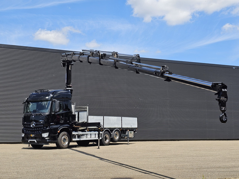 Mercedes-Benz Arocs 2545 6x2 / HMF 32 t/m CRANE / KRAN - Camion plateau, Camion grue: photos 4 Mercedes-Benz Arocs 2545 6x2 / HMF 32 t/m CRANE / KRAN - Camion plateau, Camion grue: photos 4