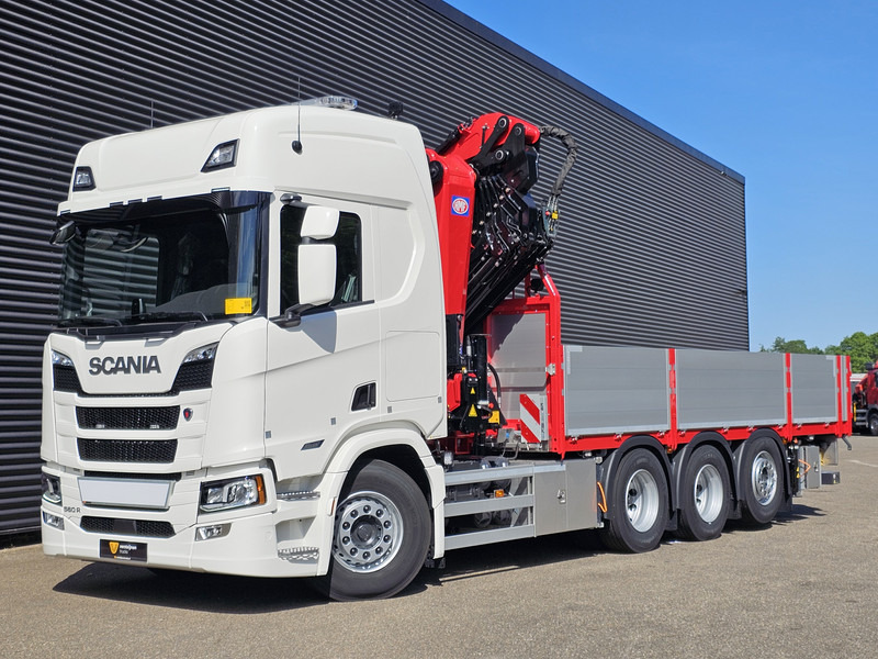 Scania 560R / HMF 50 t/m - JIB / LIER - Camion grue: photos 5 Scania 560R / HMF 50 t/m - JIB / LIER - Camion grue: photos 5
