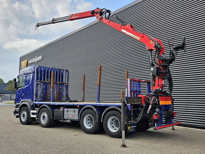 Scania G440 / RETARDER / 8x4 / PALFINGER-EPSILON CRANE - Camion plateau, Camion grue: photos 2 Scania G440 / RETARDER / 8x4 / PALFINGER-EPSILON CRANE - Camion plateau, Camion grue: photos 2