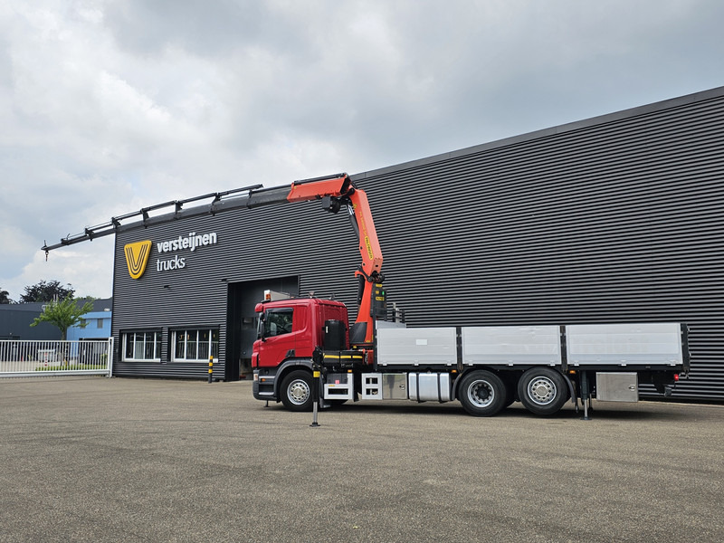 Scania P400 6X2-4 / PALFINGER 34 t/m / 8 x HYDR + WINCH - Camion grue: photos 3 Scania P400 6X2-4 / PALFINGER 34 t/m / 8 x HYDR + WINCH - Camion grue: photos 3