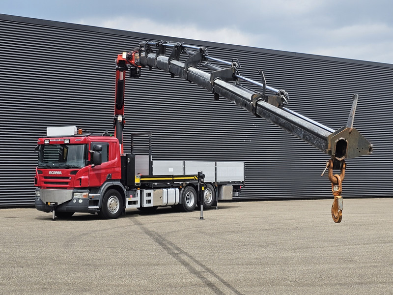 Scania P400 6X2-4 / PALFINGER 34 t/m / 8 x HYDR + WINCH - Camion grue: photos 4 Scania P400 6X2-4 / PALFINGER 34 t/m / 8 x HYDR + WINCH - Camion grue: photos 4