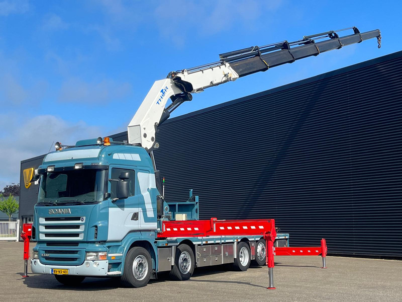 Scania R 440 8X2*6 / HMF THOR K6 - Camion grue: photos 1 Scania R 440 8X2*6 / HMF THOR K6 - Camion grue: photos 1