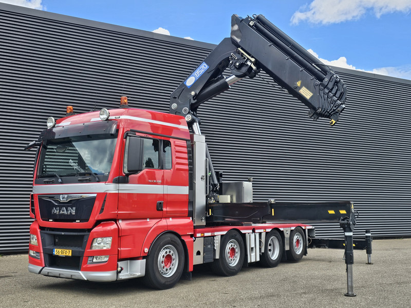 MAN TGX 37.480 8x2-6 / HMF 85 t/m CRANE / KRAN - Tracteur routier: photos 3 MAN TGX 37.480 8x2-6 / HMF 85 t/m CRANE / KRAN - Tracteur routier: photos 3