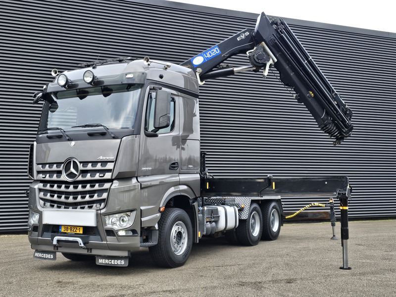 Mercedes-Benz Arocs 2658 6x4 / HMF 40 t/m - 21.3 mtr / WINCH - Tracteur routier: photos 4 Mercedes-Benz Arocs 2658 6x4 / HMF 40 t/m - 21.3 mtr / WINCH - Tracteur routier: photos 4