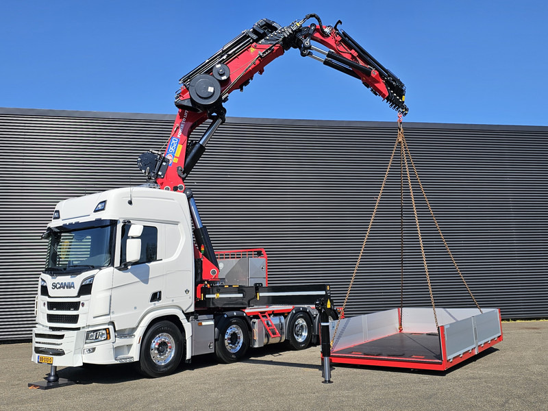 Scania R590 8x2*6 HMF 9520 + JiB + WINCH / TRACTOR / - Tracteur routier: photos 2 Scania R590 8x2*6 HMF 9520 + JiB + WINCH / TRACTOR / - Tracteur routier: photos 2