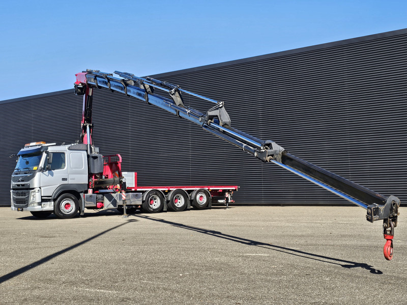 Volvo FM 460 8x4-4 / FASSI 36.5 t/m -8 x EXTENSION + WINCH - Camion plateau, Camion grue: photos 2 Volvo FM 460 8x4-4 / FASSI 36.5 t/m -8 x EXTENSION + WINCH - Camion plateau, Camion grue: photos 2
