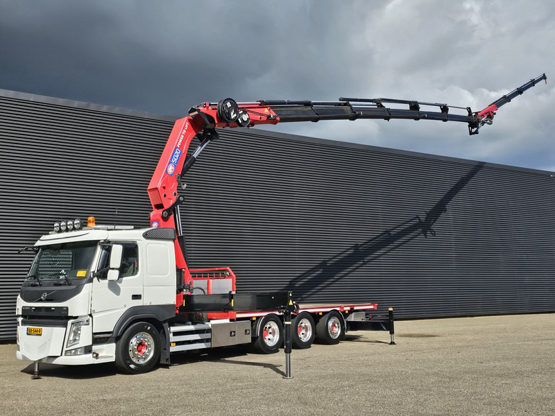 Volvo FM 500 8x4*4 / HMF 5020 K6 + JIB K4 / CRANE - KRAN - Camion plateau, Camion grue: photos 1 Volvo FM 500 8x4*4 / HMF 5020 K6 + JIB K4 / CRANE - KRAN - Camion plateau, Camion grue: photos 1