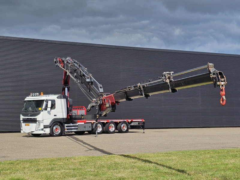 Volvo FM 500 8x4*4 / HMF 5020 K6 + JIB K4 / CRANE - KRAN - Camion plateau, Camion grue: photos 3 Volvo FM 500 8x4*4 / HMF 5020 K6 + JIB K4 / CRANE - KRAN - Camion plateau, Camion grue: photos 3
