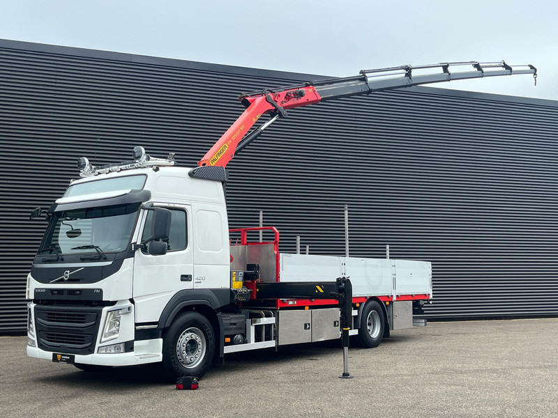 Volvo FM420 4x2 / PALFINGER 18502 - 17 mtr / CRANE / KRAN - Camion grue: photos 1 Volvo FM420 4x2 / PALFINGER 18502 - 17 mtr / CRANE / KRAN - Camion grue: photos 1