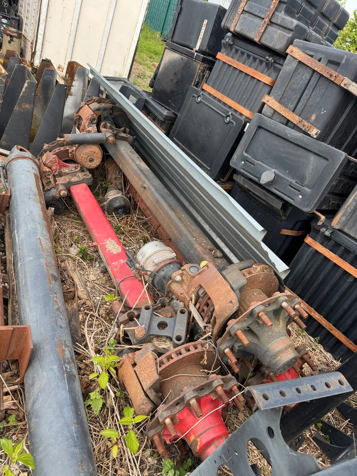 3 Stück BPW Achsen 22,5 Zoll - Semi-remorque rideaux coulissants: photos 1 3 Stück BPW Achsen 22,5 Zoll - Semi-remorque rideaux coulissants: photos 1