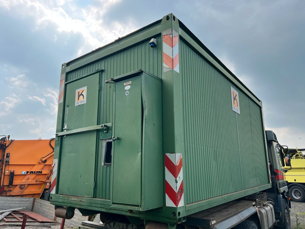 Büro Container mit Heizung Licht Tisch Schränke - Ampliroll/ Multibenne système: photos 3 Büro Container mit Heizung Licht Tisch Schränke - Ampliroll/ Multibenne système: photos 3