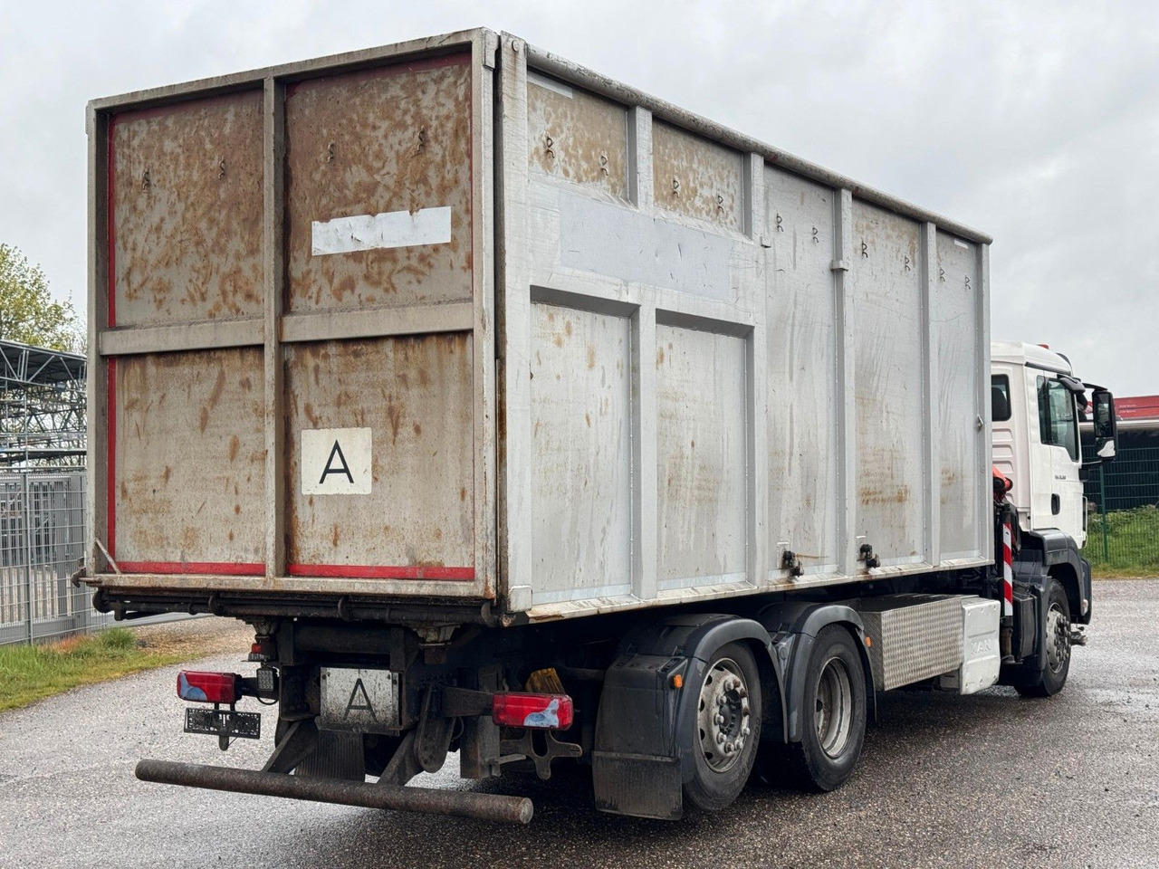 MAN 26.360 TGS Pafinger PK12002 Glaskipper 2 Trennw. - Camion benne: photos 4 MAN 26.360 TGS Pafinger PK12002 Glaskipper 2 Trennw. - Camion benne: photos 4