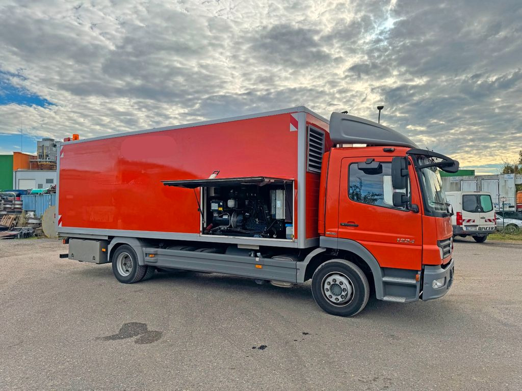 Mercedes-Benz 1224 4X2 Werkstattwagen Strom Generator Kompress - Remorqueuse: photos 1 Mercedes-Benz 1224 4X2 Werkstattwagen Strom Generator Kompress - Remorqueuse: photos 1