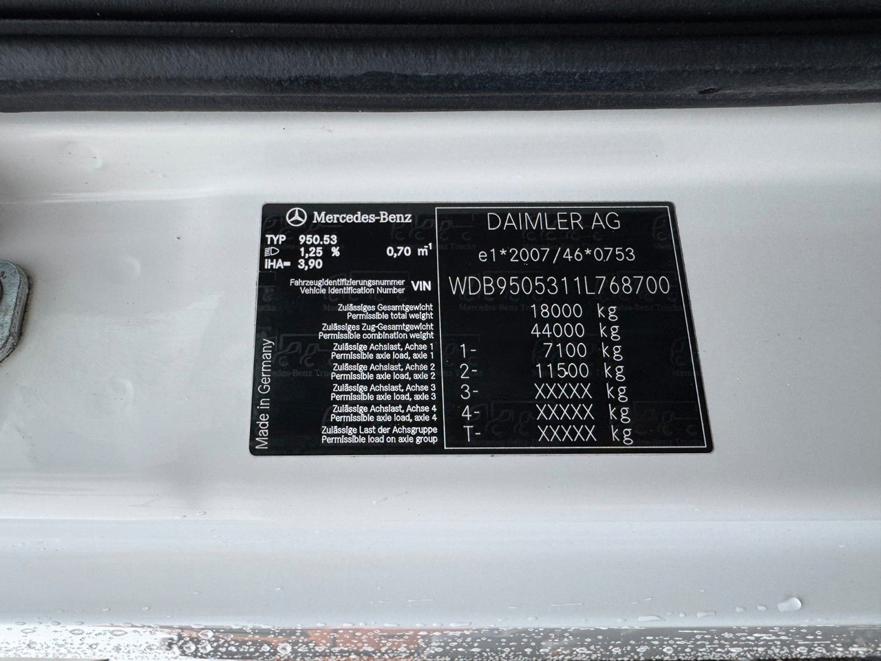 Mercedes-Benz 1833 4X2 Meiller AK 12 Absetzkipper Mercedes-Benz 1833 4X2 Meiller AK 12 Absetzkipper - Camion multibenne: photos 5 Mercedes-Benz 1833 4X2 Meiller AK 12 Absetzkipper Mercedes-Benz 1833 4X2 Meiller AK 12 Absetzkipper - Camion multibenne: photos 5