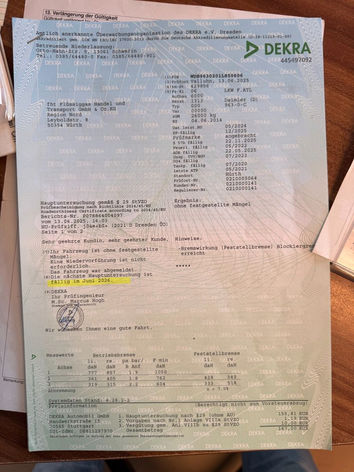 Mercedes-Benz 2536 ADR Valid & kipphydraulik für Gastank - Camion citerne: photos 4 Mercedes-Benz 2536 ADR Valid & kipphydraulik für Gastank - Camion citerne: photos 4