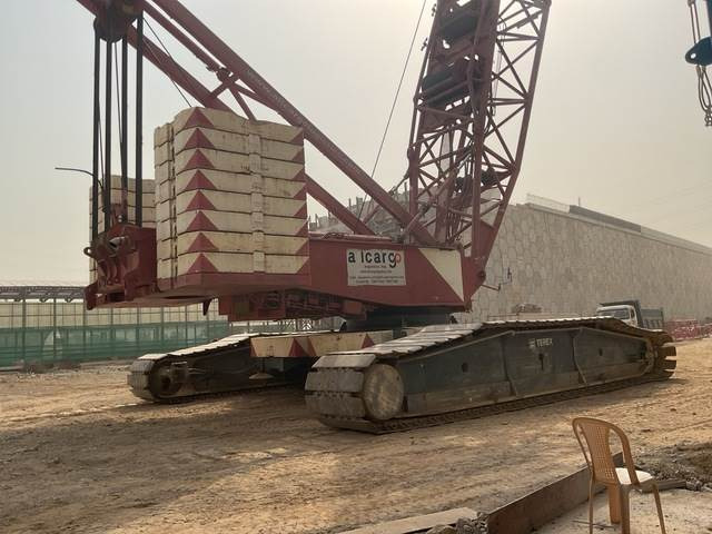 Terex Demag CC2800 - Grue sur chenilles: photos 3 Terex Demag CC2800 - Grue sur chenilles: photos 3