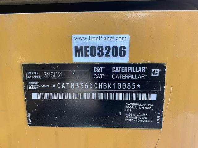 CAT 336D2L - Pelle sur chenille: photos 5 CAT 336D2L - Pelle sur chenille: photos 5