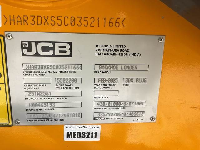 JCB 3DX - Tractopelle: photos 5 JCB 3DX - Tractopelle: photos 5