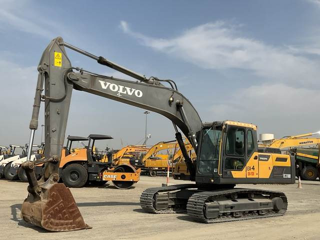 Volvo EC210D - Pelle sur chenille: photos 1 Volvo EC210D - Pelle sur chenille: photos 1