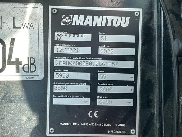 Manitou M26-4 - Chariot tout terrain: photos 5 Manitou M26-4 - Chariot tout terrain: photos 5