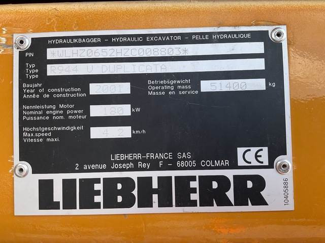 Liebherr R944V - Pelle de démolition: photos 5 Liebherr R944V - Pelle de démolition: photos 5