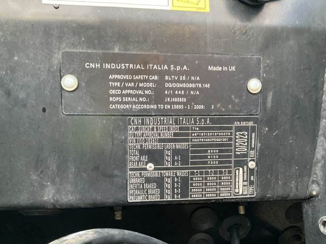 New Holland T6.145 - Tracteur agricole: photos 5 New Holland T6.145 - Tracteur agricole: photos 5