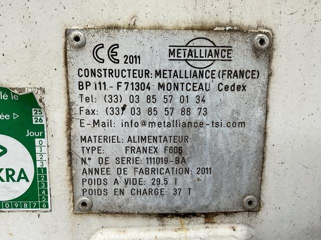 Metalliance Franex F606 - Finisseur: photos 5 Metalliance Franex F606 - Finisseur: photos 5