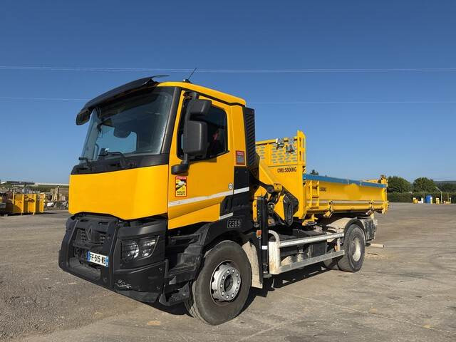 Renault C380 - Camion benne, Camion grue: photos 1 Renault C380 - Camion benne, Camion grue: photos 1