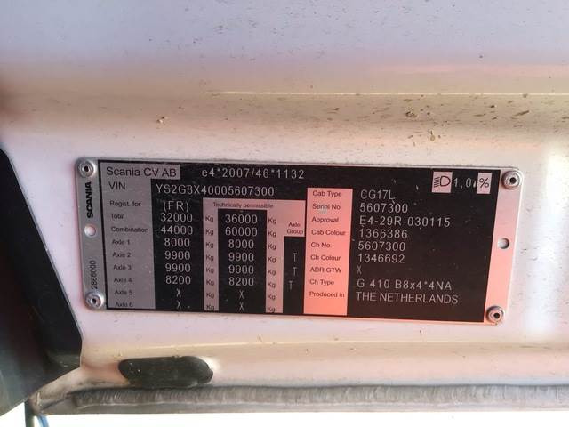 Scania G410 - Camion benne: photos 5 Scania G410 - Camion benne: photos 5