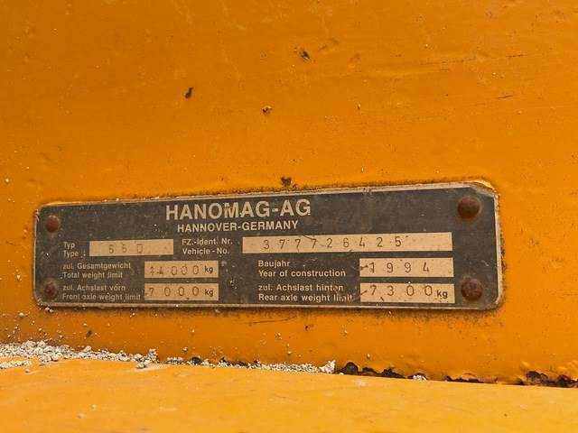 Hanomag 55D - Chargeuse sur pneus: photos 5 Hanomag 55D - Chargeuse sur pneus: photos 5