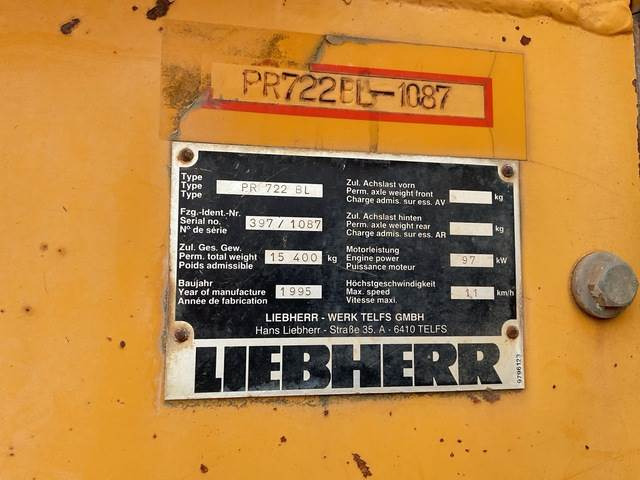 Liebherr PR722BL - Bulldozer: photos 5 Liebherr PR722BL - Bulldozer: photos 5