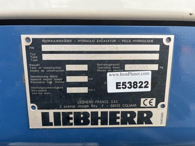 Liebherr R936LC - Pelle sur chenille: photos 5 Liebherr R936LC - Pelle sur chenille: photos 5