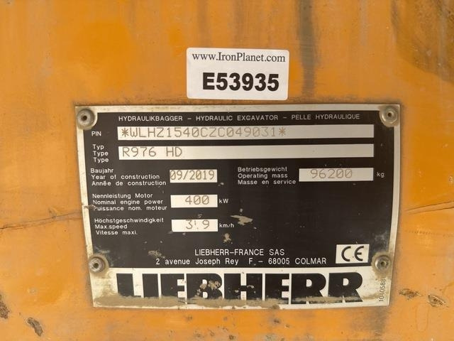 Liebherr R976 HD - Pelle sur chenille: photos 5 Liebherr R976 HD - Pelle sur chenille: photos 5