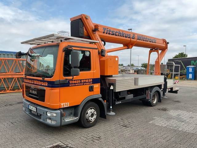 MAN TGL7.150 - Camion avec nacelle: photos 1 MAN TGL7.150 - Camion avec nacelle: photos 1