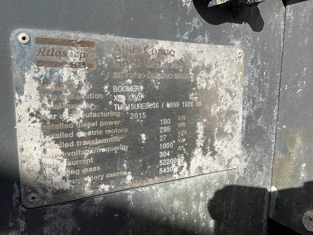 Atlas Copco XE3C - Machine d'exploitation minière: photos 5 Atlas Copco XE3C - Machine d'exploitation minière: photos 5