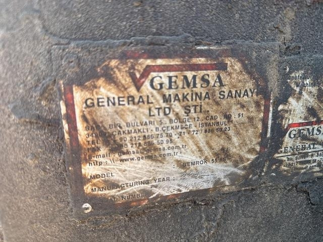 Gemsa Gemrok 55 - Foreuse: photos 5 Gemsa Gemrok 55 - Foreuse: photos 5