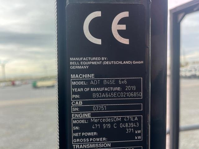Bell B45E - Tombereau articulé: photos 5 Bell B45E - Tombereau articulé: photos 5