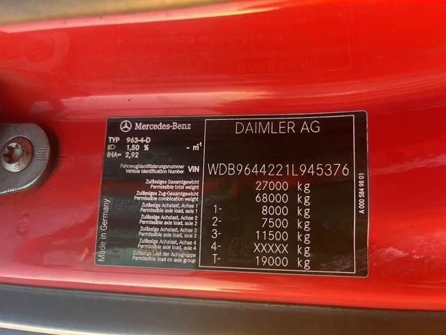 Mercedes-Benz Arocs 2751 - Tracteur routier: photos 5 Mercedes-Benz Arocs 2751 - Tracteur routier: photos 5