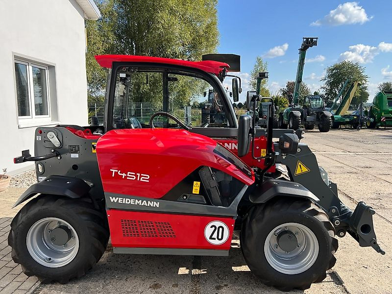 Weidemann T4512 EURO-Aufnahme + Breitreifen - Chariot télescopique: photos 5 Weidemann T4512 EURO-Aufnahme + Breitreifen - Chariot télescopique: photos 5